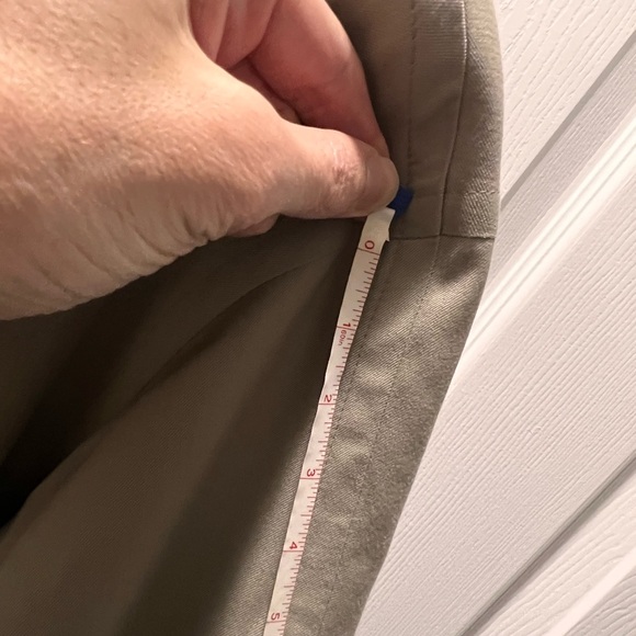 London Fog Classic Trench Coat, size 42 Regular Tan Beige USA made - Picture 13 of 16